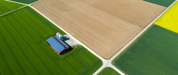 campi coltivati presi dall'alto | Crédit Agricole campi coltivati presi dall'alto | Crédit Agricole
